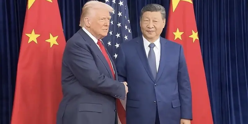 گفت‌وگوی تلفنی روسای‌جمهور آمریکا و چین